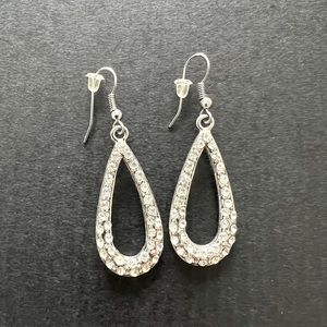 Rhinestone earrings